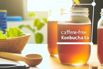 kombucha tea caffeine free